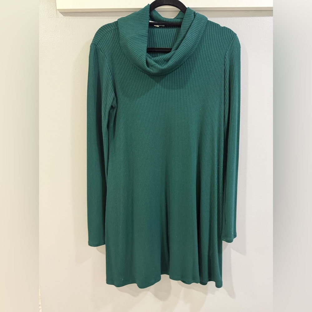 Socialite Teal Long Sleeve Dress